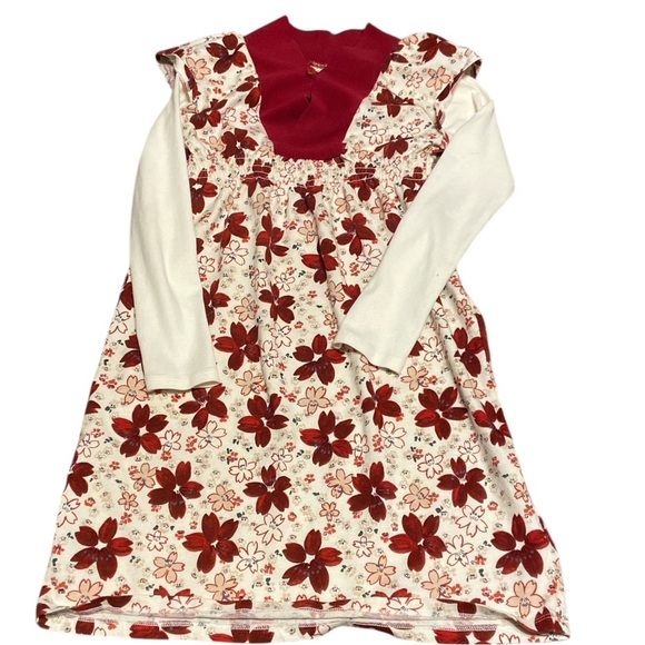 🍁 Pair of tea little girls dresses size 10 🍁 - Picture 2 of 7